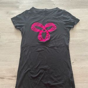 TNA black logo T-shirt